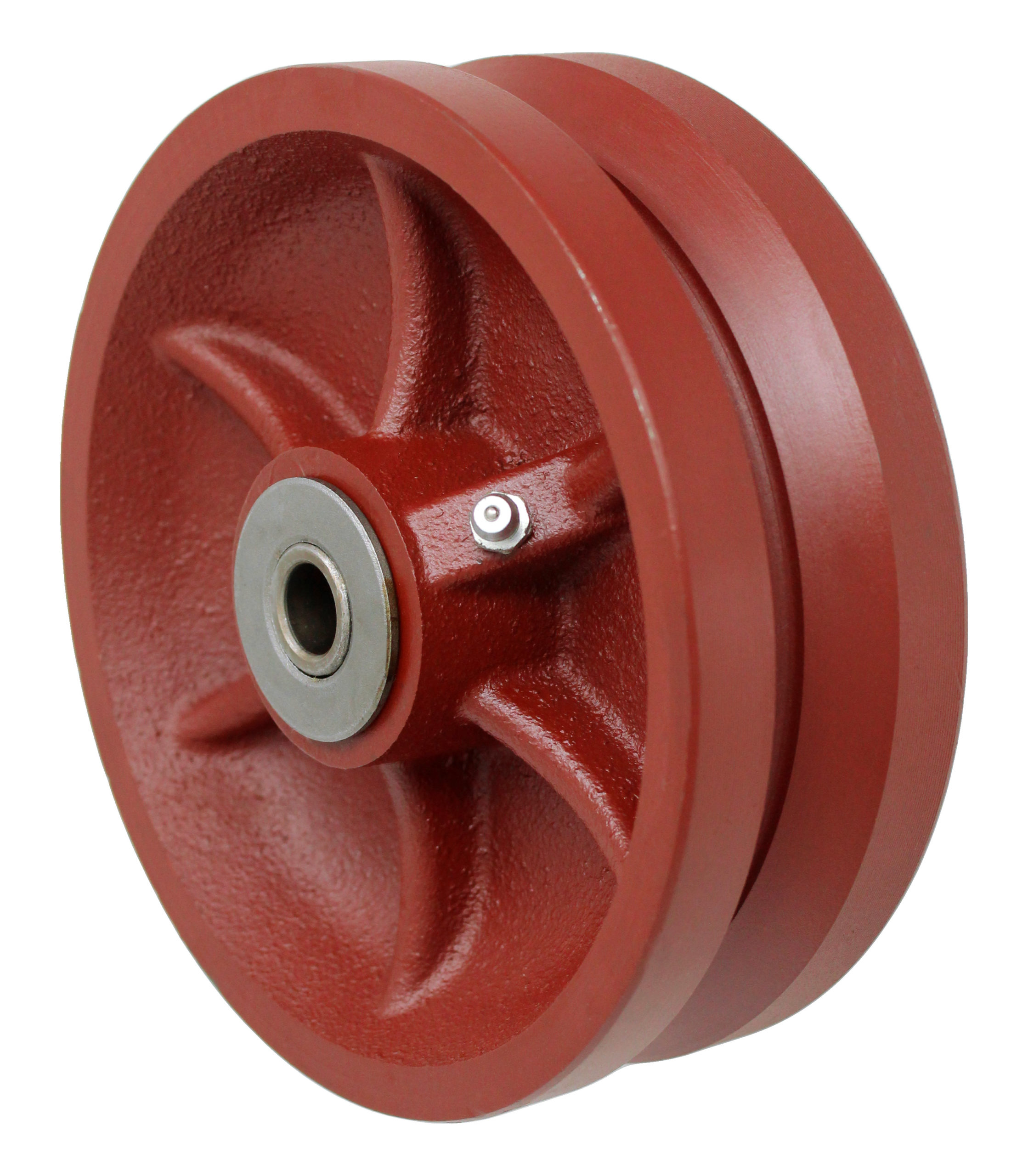 6" x 2" V-Groove Wheel with Bearing 1 EA 